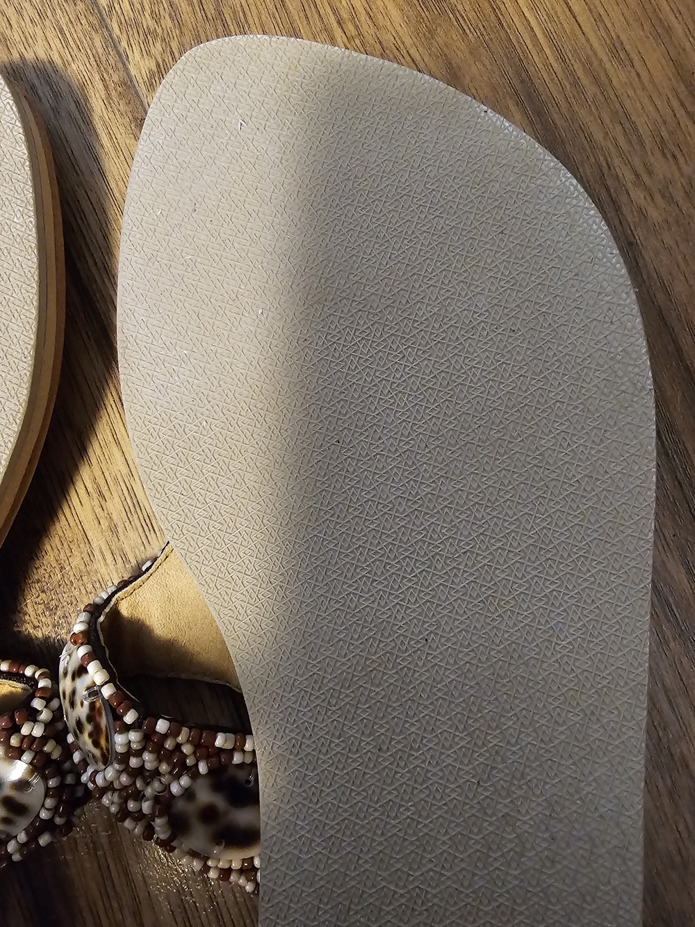 Lu & Natty Beaded Shell Sandals - Picture 8 of 8